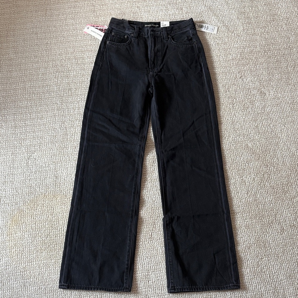 Denim Forum Midnight Black Jeans